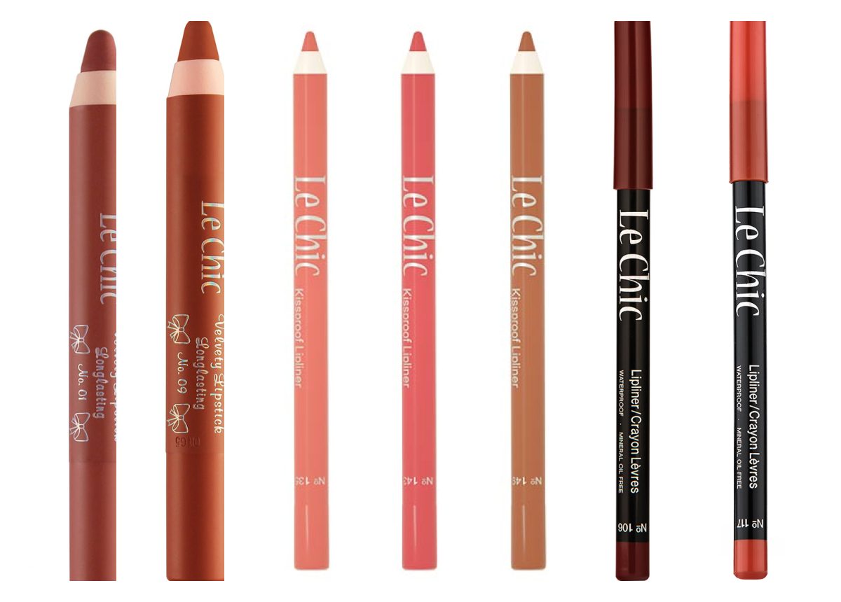 Le Chic velvety lipsticks, long-lasting lipliners and lip pencils — Made in Germany, sold wholesale in Deira, Dubai