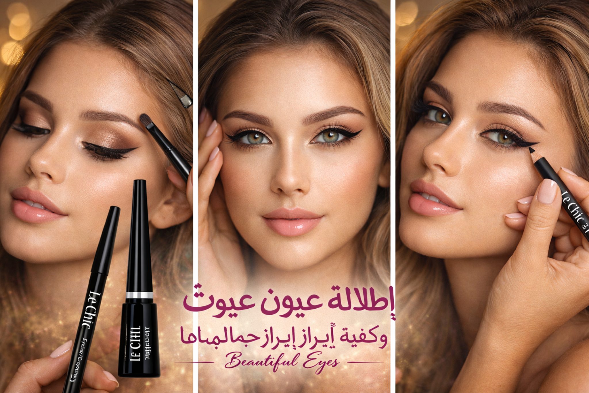 إطلالة عيون جميلة وكيفية إبراز جمالها (Beautiful Eyes)