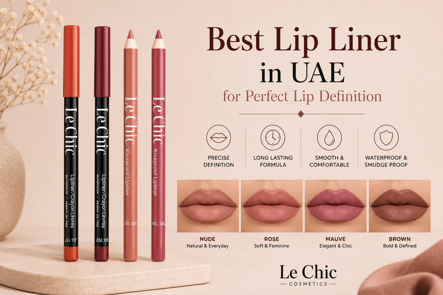 Best Lip Liner in UAE for Perfect Lip Definition