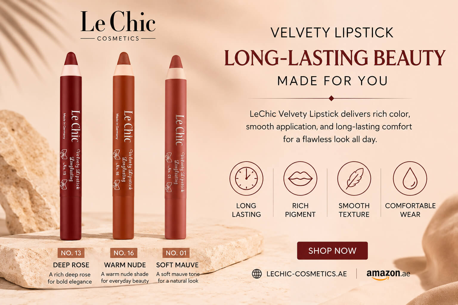 Long Lasting Lipstick for Dubai Weather